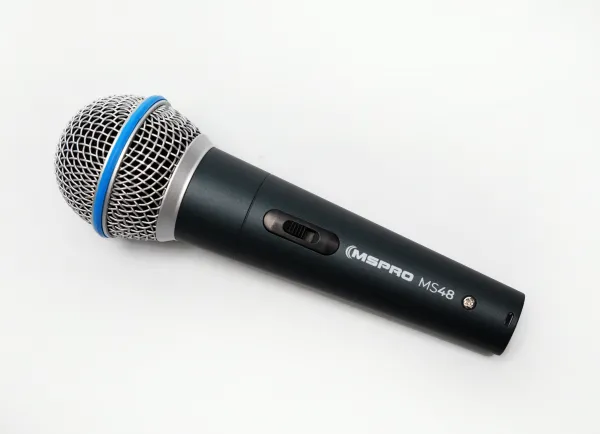 Microfone com Fio MSPRO MS48