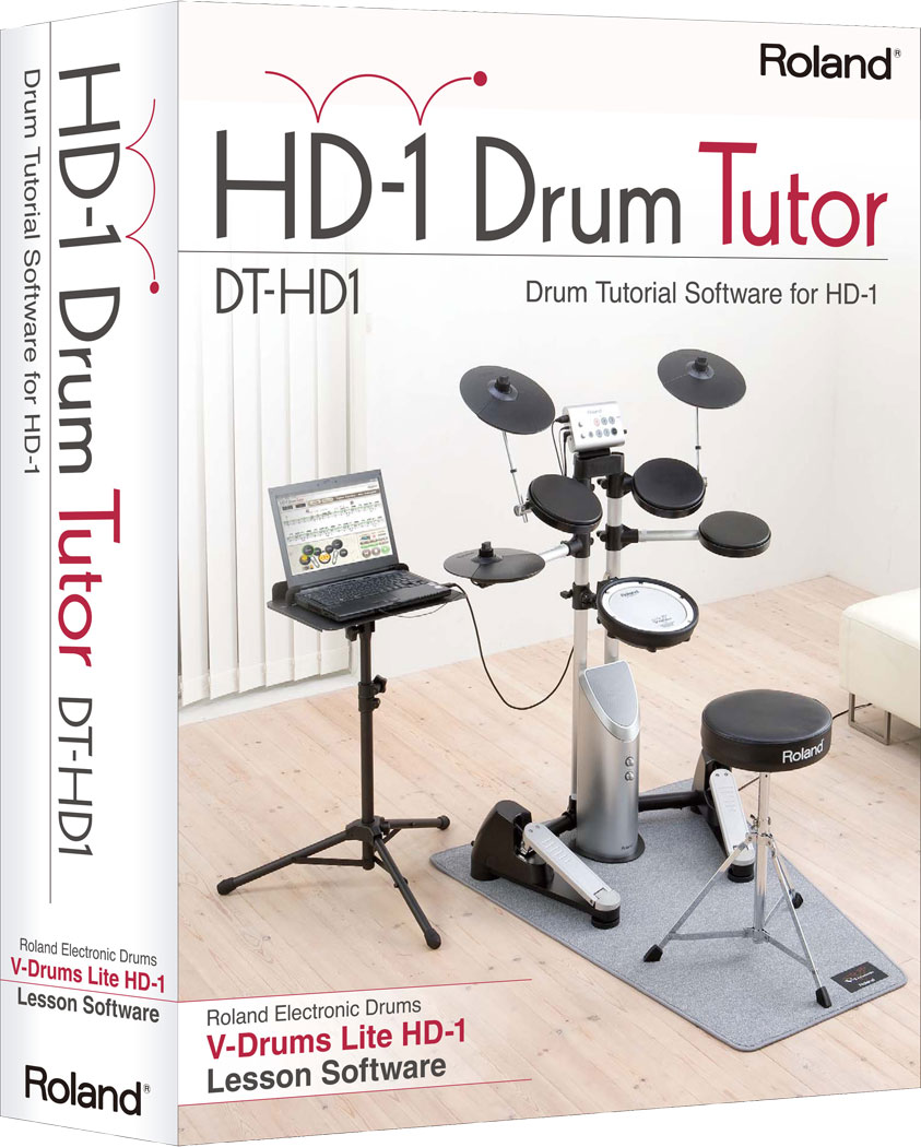 Software Roland DT-HD1 Drum Tutor para V-...