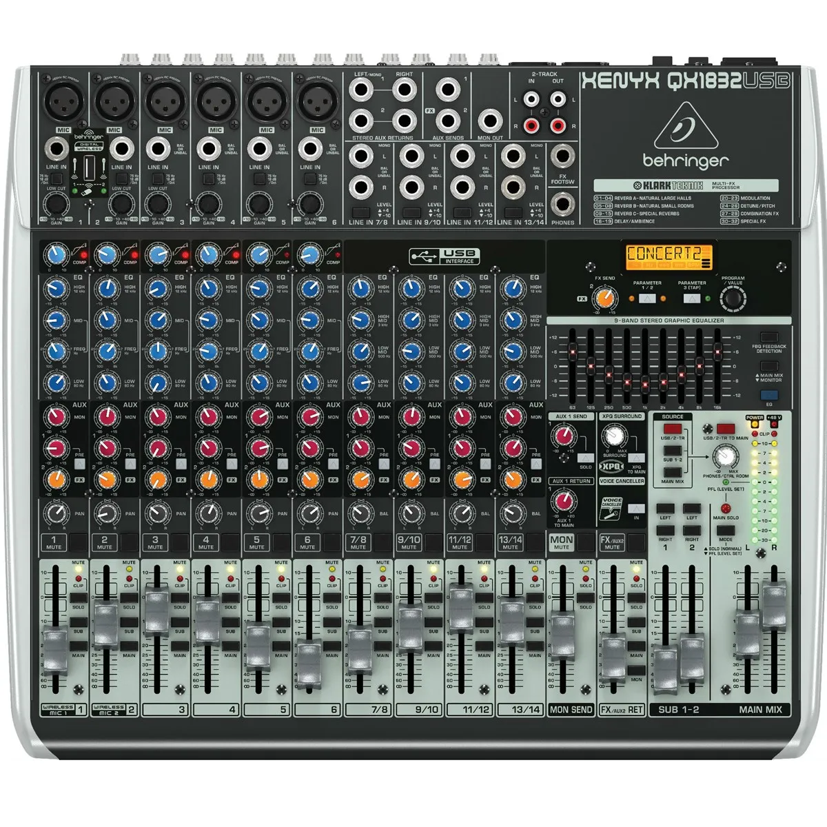 Mesa de Som QX-1832USB - Behringer