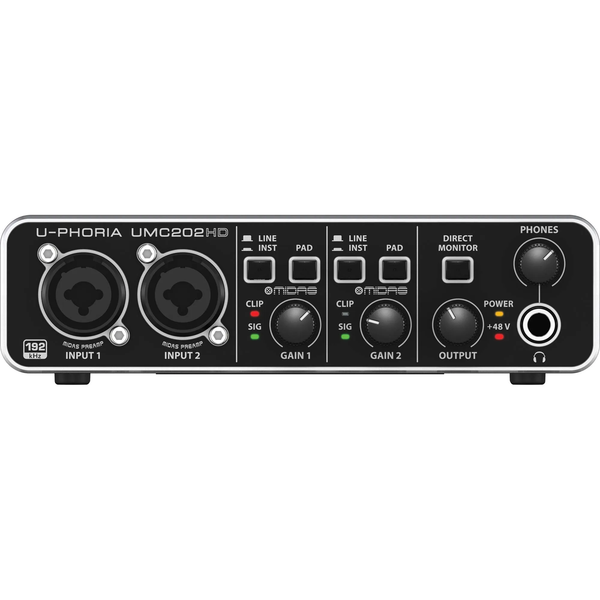 Interface de Áudio USB 2.0 U-Phoria UMC-2...