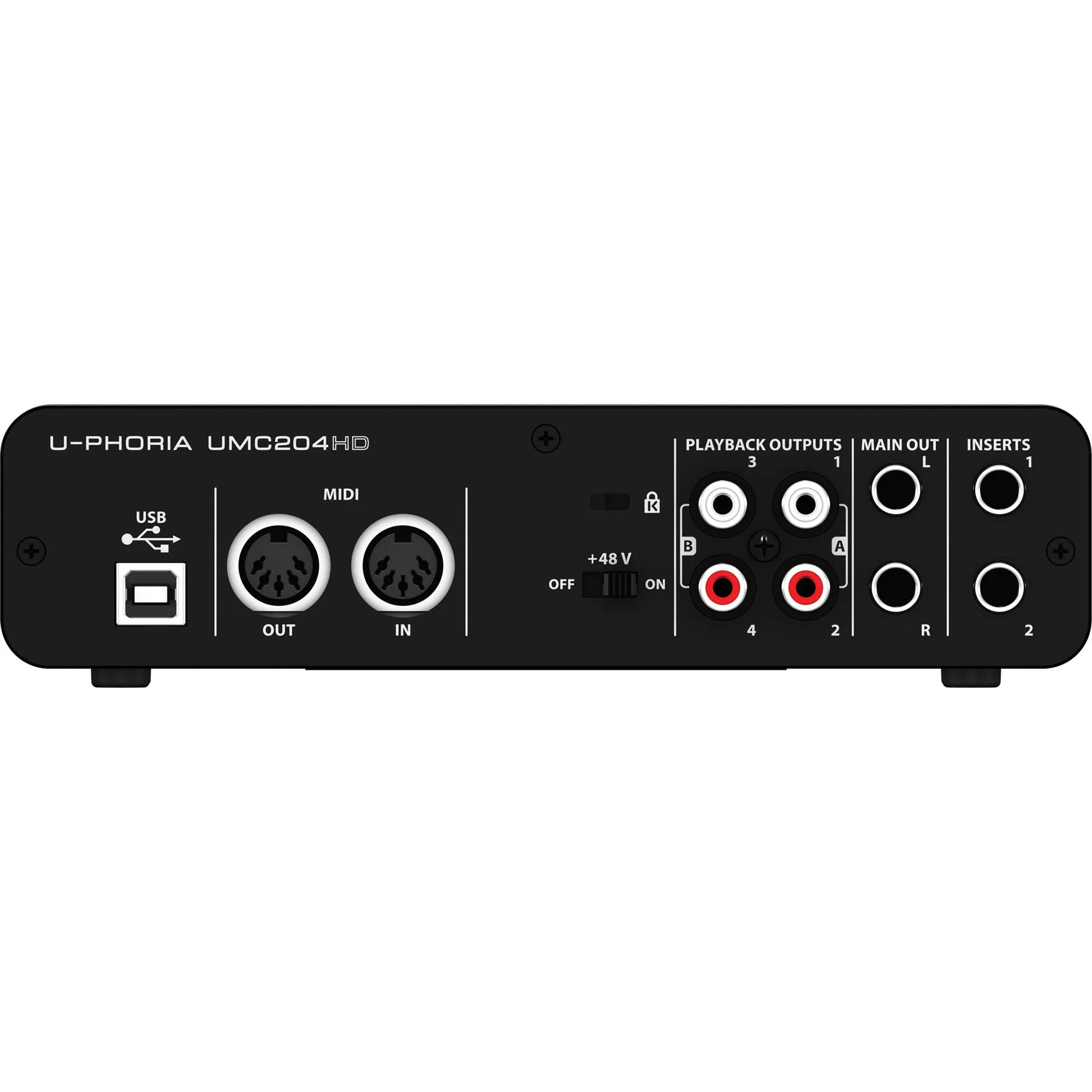 Interface de Áudio U-Phoria UMC-204 HD - ...